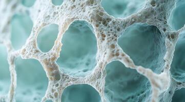 Intricate organic cellular structure photo
