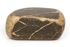Unique natural stone texture with intricate patterns photo