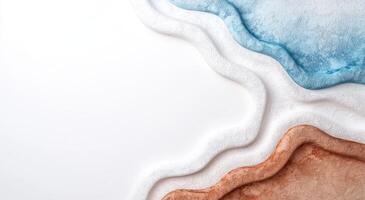 abstract textured background with soft waves photo