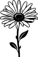 Daisy flower clip art vector