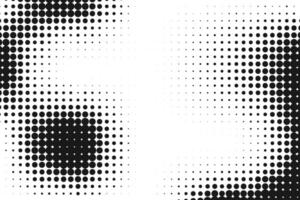 Dotted halftone fluid textured background. Half tone pixelated abstract texture vector
