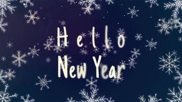Hello New Year motion_graphic