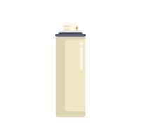 Spray paint can delivering vibrant color for creative projects vector
