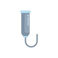 Medical enema giving procedure using saline solution vector