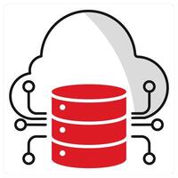 Big Data Analytics and data icon concept vector