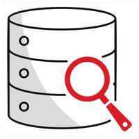 Big Data Analytics and data icon concept vector
