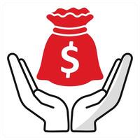 Saving Money and savings icon concept vector