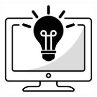 Hackathon and coding icon concept vector