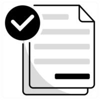 Smart Contract and security icon concept vector