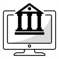 Digital Banking and payment icon concept vector