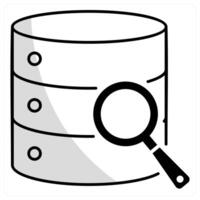 Big Data Analytics and data icon concept vector