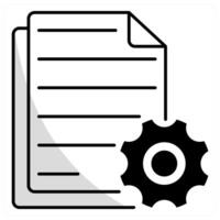 Content Development and creation icon concept vector