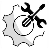 Technical Support and support icon concept vector