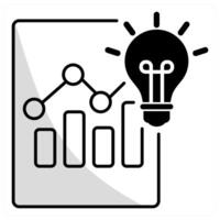 Idea to Profit and strategy icon concept vector