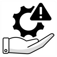 Risk Management and risk icon concept vector