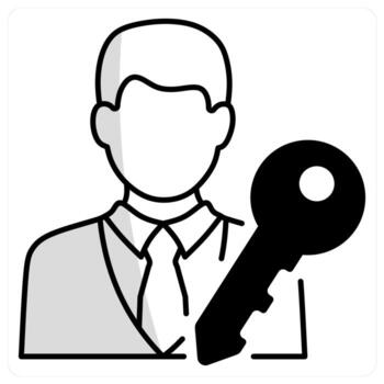 User Access and user icon concept vector