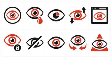 A set of 10 mix icons as businessman, team, meeting vector