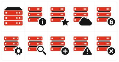 A set of 10 mix icons as partnership, global business, global location vector