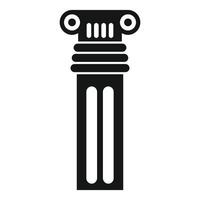 Architectural column standing tall, embodiment of classical strength and elegance vector