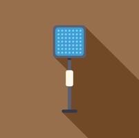 Stadium light providing illumination for sporting events and concerts vector