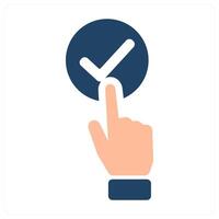 choice and option icon concept vector