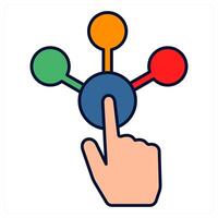 choice and option icon concept vector