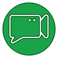 Media calling and call icon concept vector