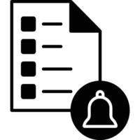 Bullet List illustration with isolated background vector