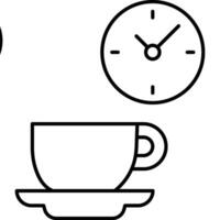 Coffee Break illustration with isolated background vector