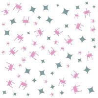 Modern pattern abstract geometric star background. Abstract ornament for flyer, wallpaper, scrapbooking. vector