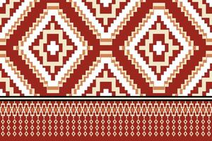 Navajo pattern design. Native American style. Can be used in fabric design for clothing, textile, wrapping, background, wallpaper, carpet, embroidery vector