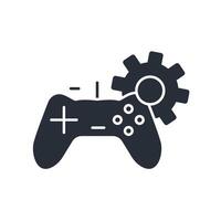 Gamification icon. .Editable stroke.linear style sign for use web design,logo.Symbol illustration. vector