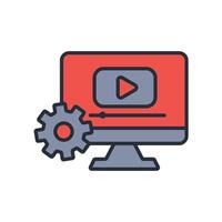 editing icon. .Editable stroke.linear style sign for use web design,logo.Symbol illustration. vector