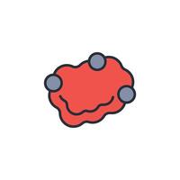 PM 2.5 icon. .Editable stroke.linear style sign for use web design,logo.Symbol illustration. vector