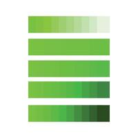 Colour palette with different shades and gradient. Set of creative gradient pallete color, Color Gradient Background Palette, Fashion bright neon color trend pallete. vector