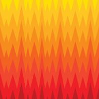 yellow orange uneven zigzag stripe background pattern vector