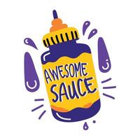 Set of Flat Style Motivating Stickers vector