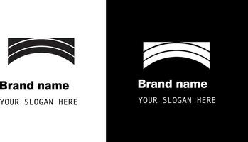 Creative modern M logo design. Unique abstract monogram template with trendy typography. vector