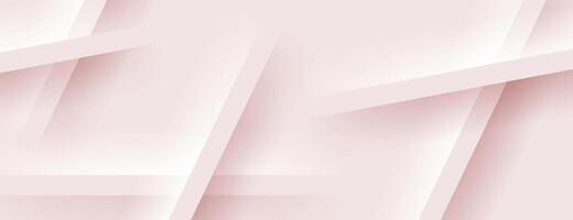 pink abstract background with overlapping stripes vector