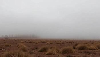 Serene Hills Covered in Soft Morning Fog photo