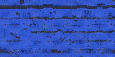 Abstract Background with Grunge Halftone and Distressed Blue Stripes. Bold texture vector