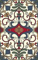 Persian carpet pattern design Seamless ethnic tribal abstract pattern. vector