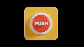 3D Animation of Push Button video