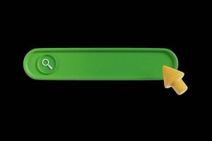 3D Animation of Search Button video