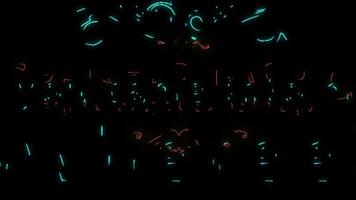 Glitter Shiny Festive Background Digital Rendering video