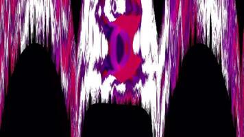 Wavy Vibrant Abstract Background Digital Rendering video