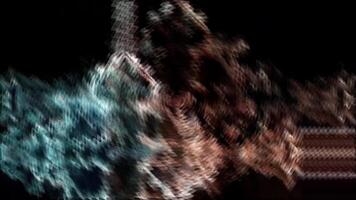 Abstract Haze Mist Smoke Background Digital Rendering video