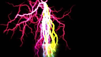 Electric Abstract Background Loop Digital Rendering video
