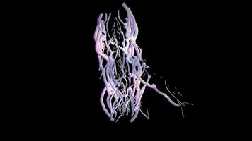 Electric Abstract Background Loop Digital Rendering video
