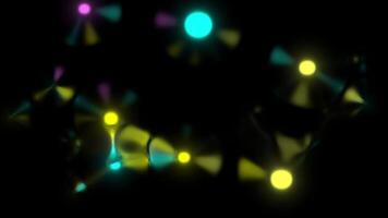 Glitter Shiny Festive Background Digital Rendering video